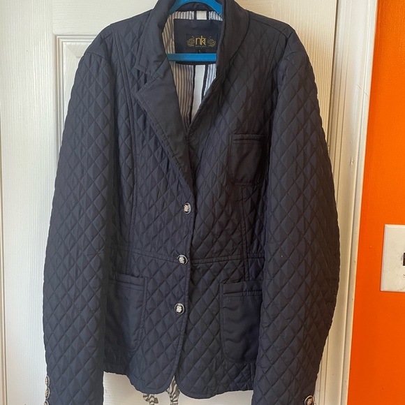 Women's Quilted Black Jacket - Picture 1 of 15